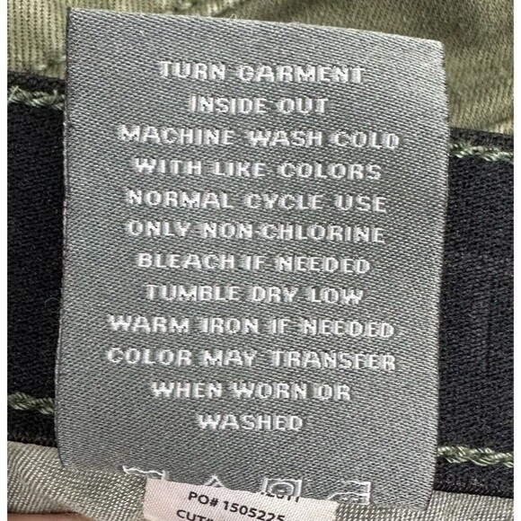 Torrid Sky High Skinny Super Soft Jeans Womens 26T Tall Stretch Olive Green - Picture 12 of 15